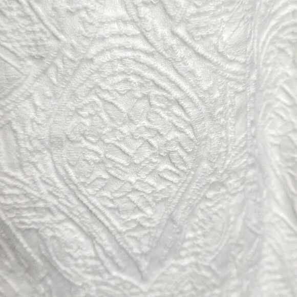 Nanette Lepore Mini White Textured Dress Size 8 - Picture 9 of 9